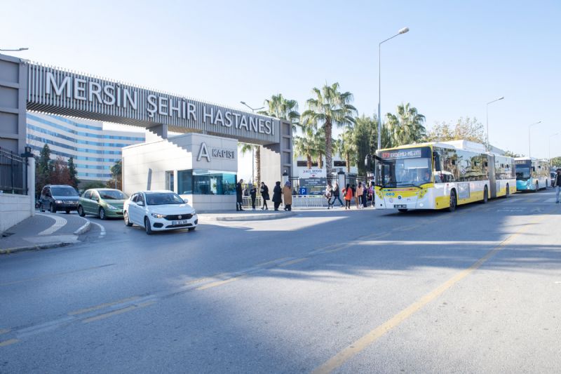ehir Hastanesine 2 yeni otobs hatt geldi